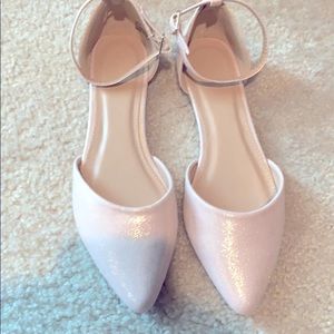 Light Pink Flat Shoes - New